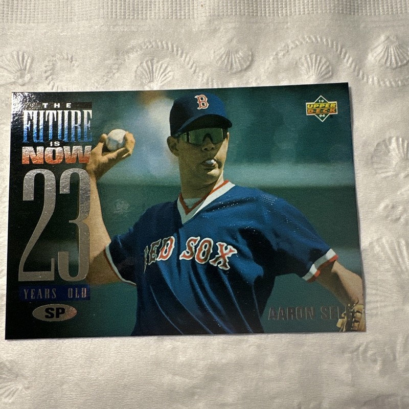 1994 Upper Deck Future Is Now #45 Aaron Sele Red Sox Insert Card NM 131