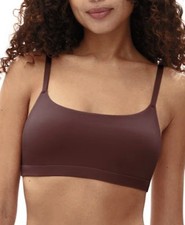GAP BODY Super Stretch Scoop Bralette Size XL Brown Retail 34