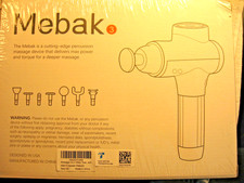Mebak 3 Massage Gun Cordless Rechargeable Quiet 7 Massage Heads Lightweight