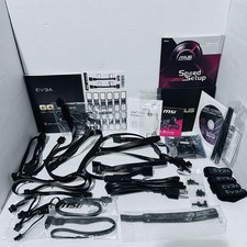 EVGA 650W GOLD Power Supply (CORDS CABLES AND...