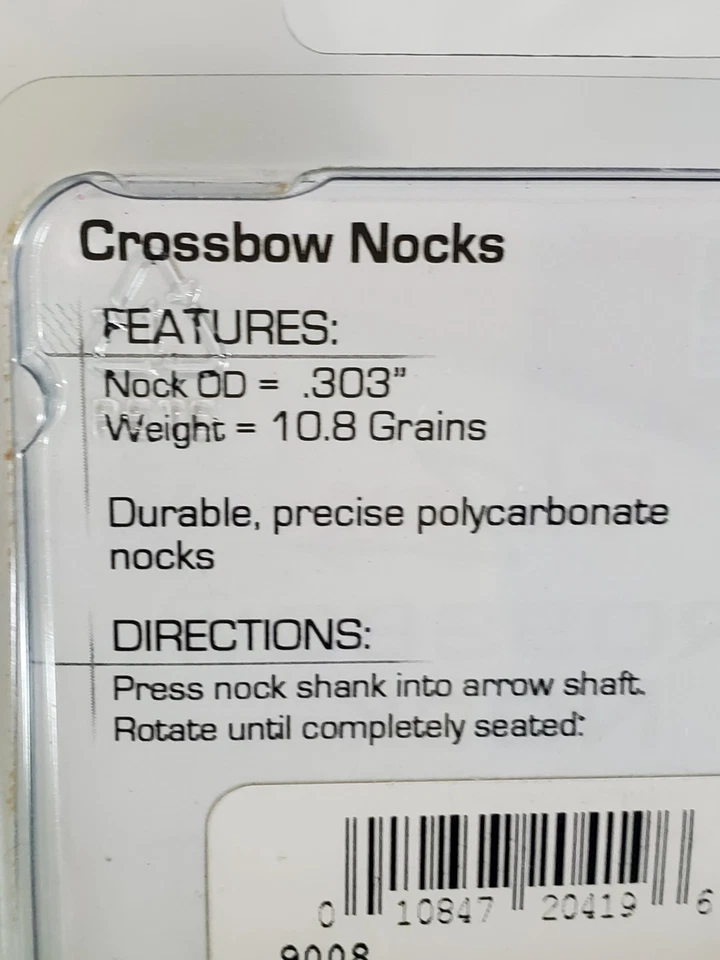 Nuevo Blazer Bohning Ballesta Nock - Paquete de 1 Caja de 12 - Tiro con Arco Caza Verde  Foto 4 de 4