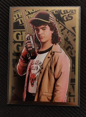 Stranger Things 'Netflix' This is Our Story TCG Panini Dustin Gold Limited Editi