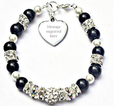 Personalisiertes Armband mit Gravur Melanom Krebs Bewusstsein Spendenaktion Wohltätigkeitsorganisation