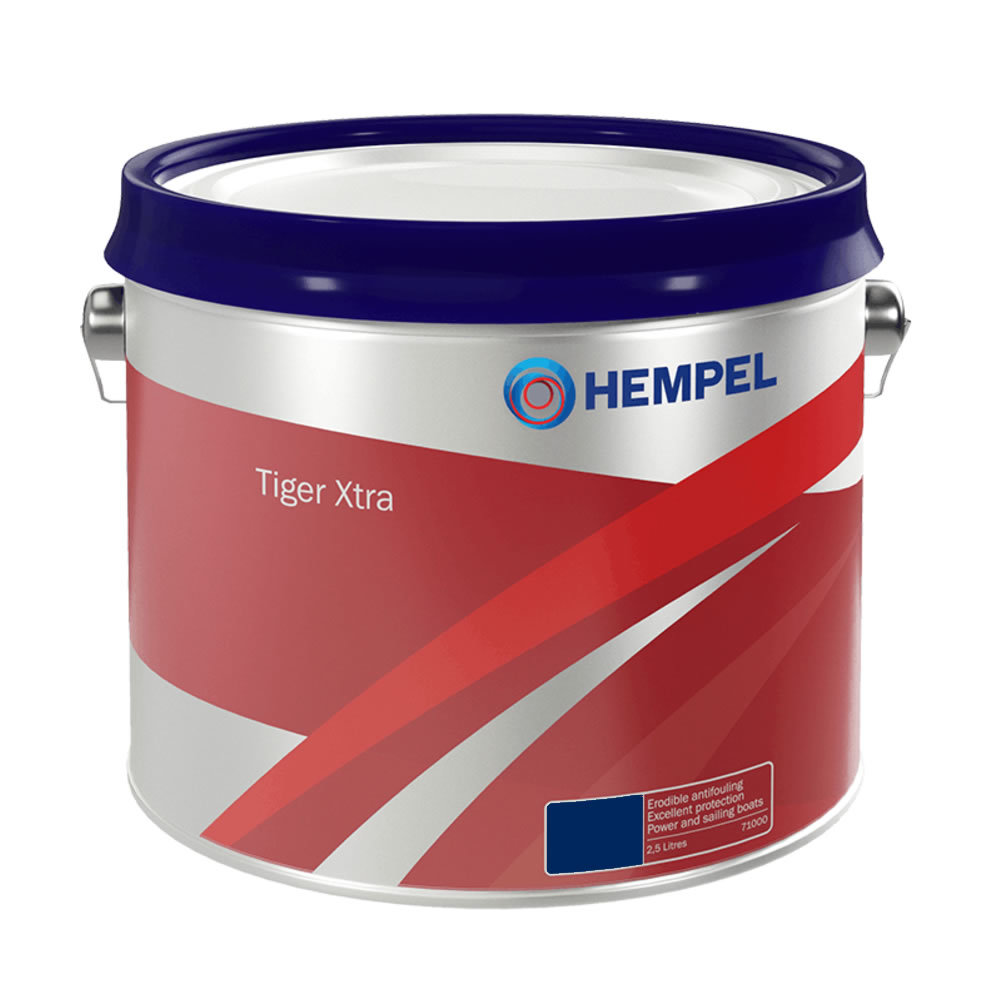 Hempel Tiger Xtra - Extra Antifoul - True Blue - 2.5L (Boat / Marine / Yacht)