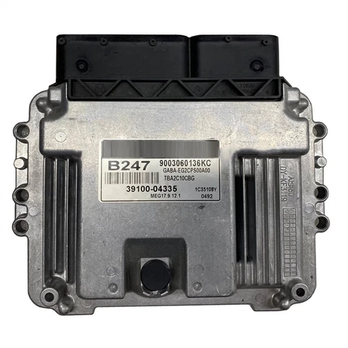 Car Engine Computer Board ECU Fit For KIA Hyundai B247 39100-04335 MEG17.9.12.1- - Picture 1 of 4