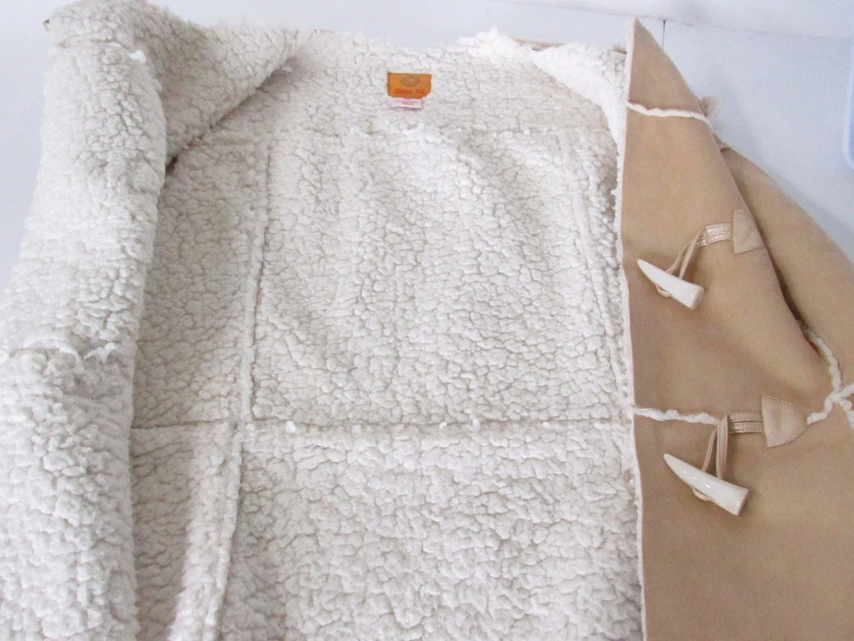 RUBY Rd. Womens size 10 Beige Toggled Sherpa Fleece Lined Vest Bust: 40" - Image 4 of 4