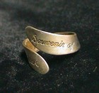 Vintage Stony Creek Metropark Wrap Ring Souvenir Michigan Adjustable — photo 3