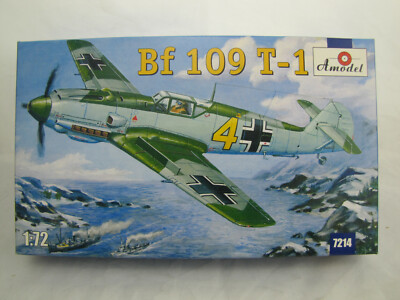 Amodel 7214 Bf 109 T-1 - 1:72