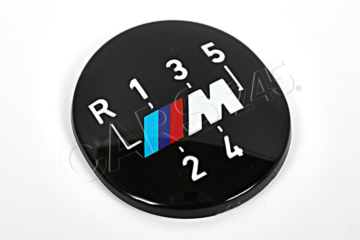 Genuine BMW E24 E28 Z1 M 5-Speed Shift Gear Knob Badge Emblem OEM ...