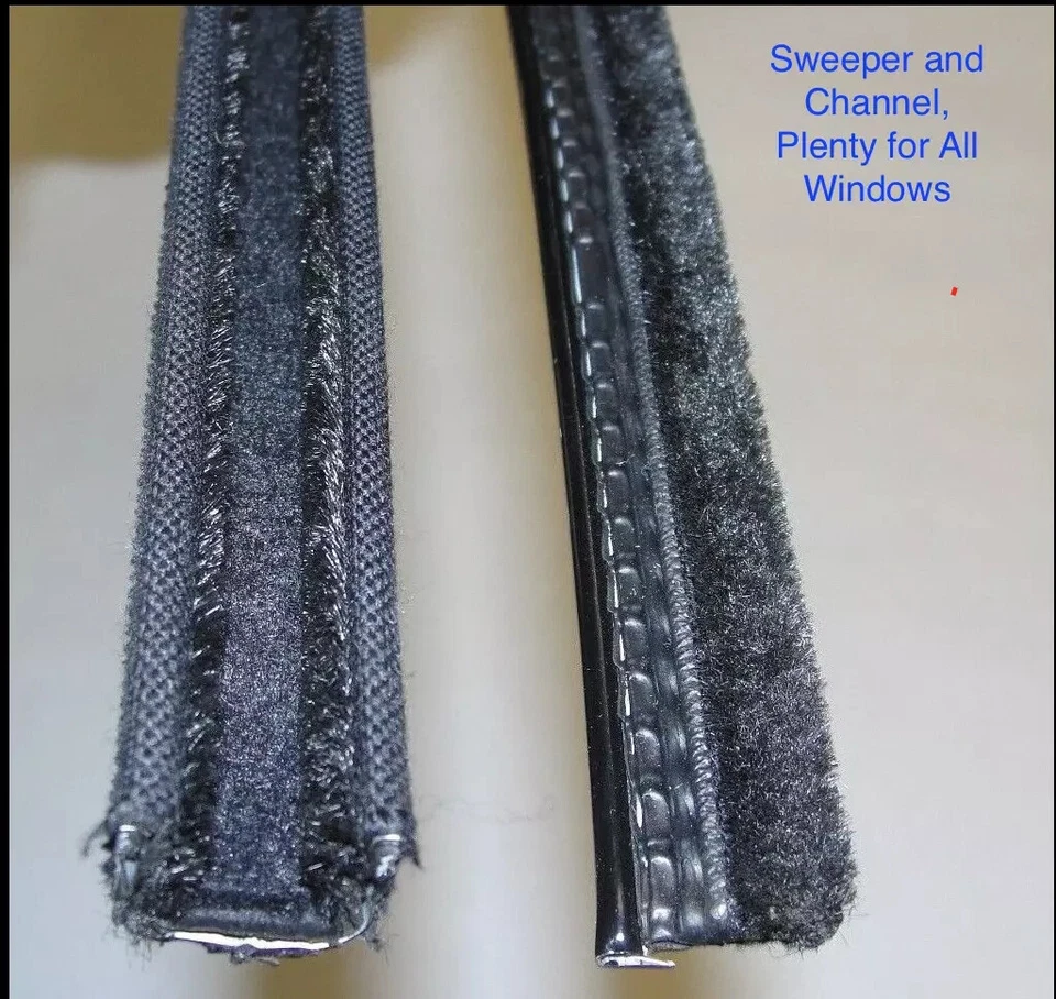 Kit de impermeabilización de goma maestra delantera y trasera para Chrysler Club Coupé 1946-1948 Foto 4 de 4