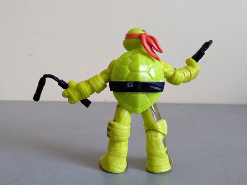 Tortugas Ninja Figuras Tnmt Playmates – Michelangelo + Monstruo Alien – Tbe Raro - Imagen 3 de 7