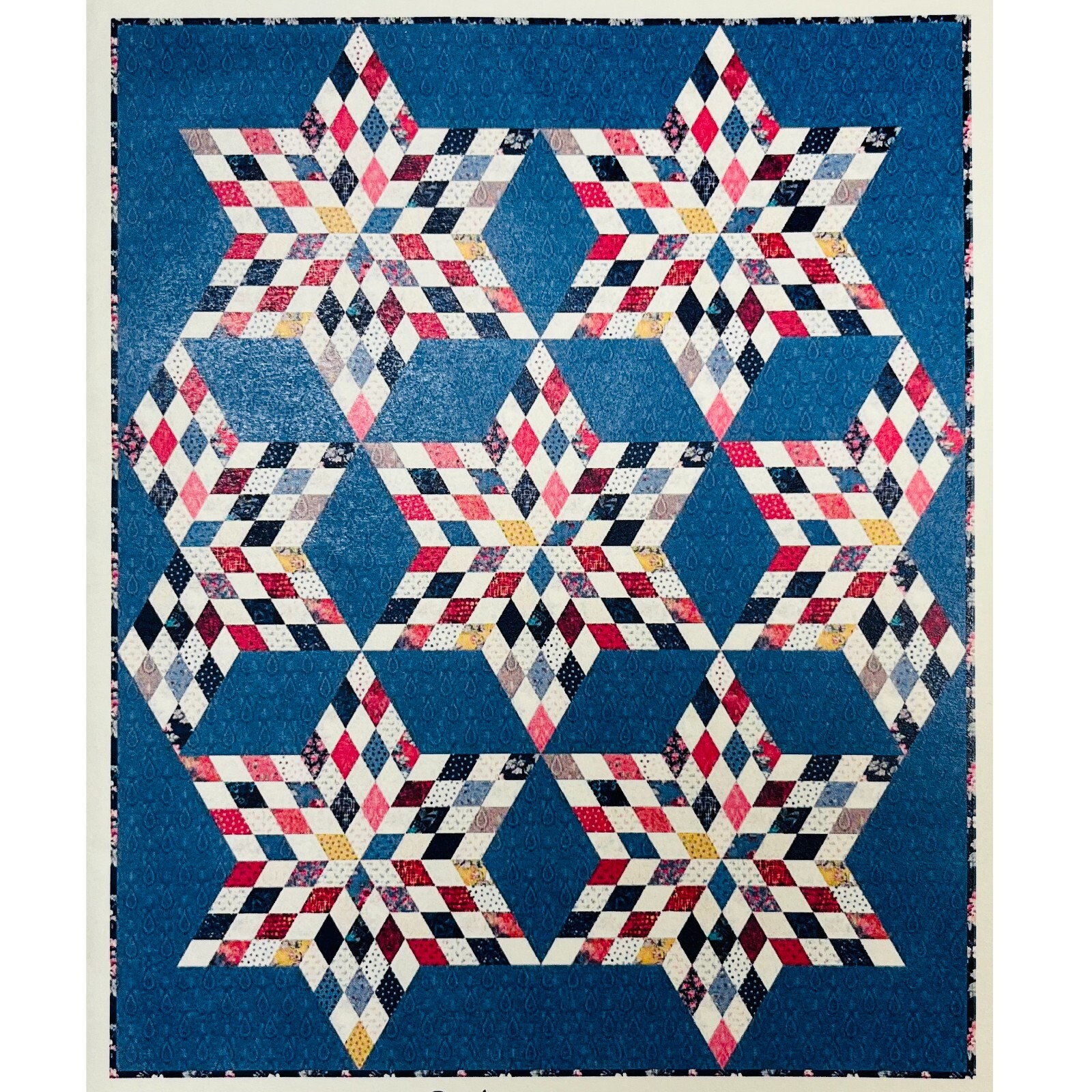 Sweet Blend Lone Star Quilt PATTERN LBQ0616P by Edyta Star Laundry