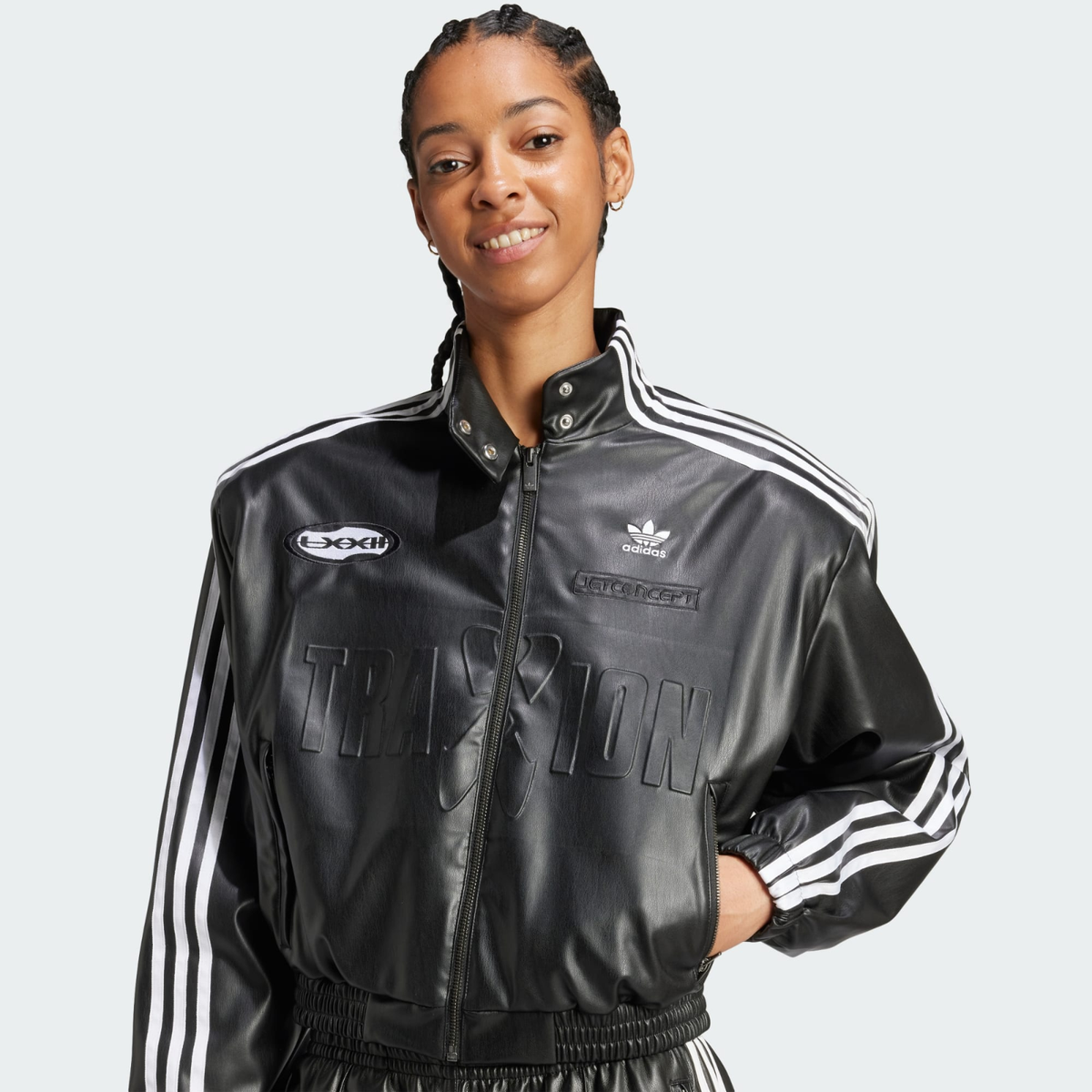 adidas WMNS Adilenium Season 2 Biker Jacket Black JM9287