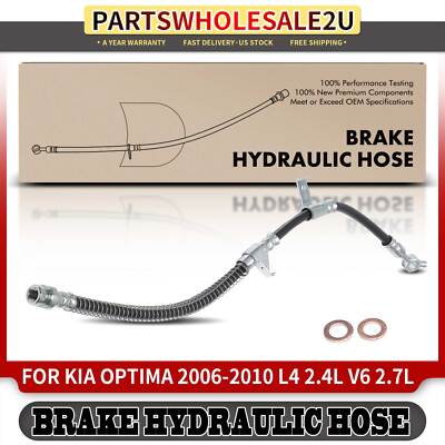 1x Front Passenger Brake Hydraulic Hose for Kia Optima 2006 2007 2008 2009 2010