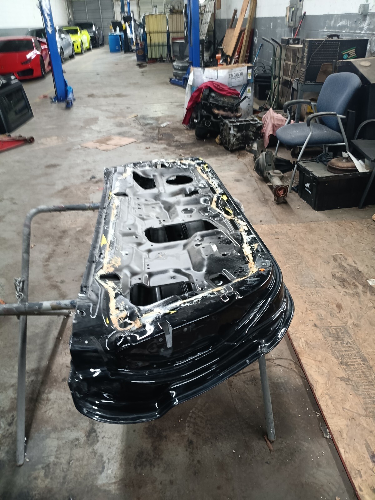 1998 Acura Nsx Front Driver Left Door Shell Black *minor Scuffs*