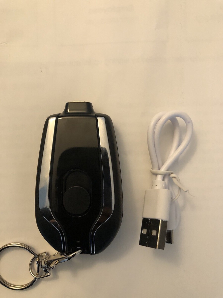 Portable Mini Keychain Power Bank Emergency Pod Charger For IPhone