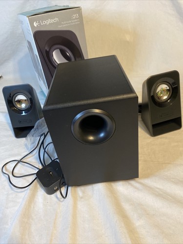 Logitech Z213 Compact 2.1 Multimedia Speaker System Black Music Computer Movies - 第 14/24 張圖片