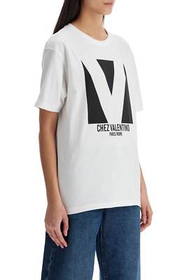 T-Shirt VALENTINO GARAVANI Woman Tg. L 6B3MG24H95W A03 WHITE