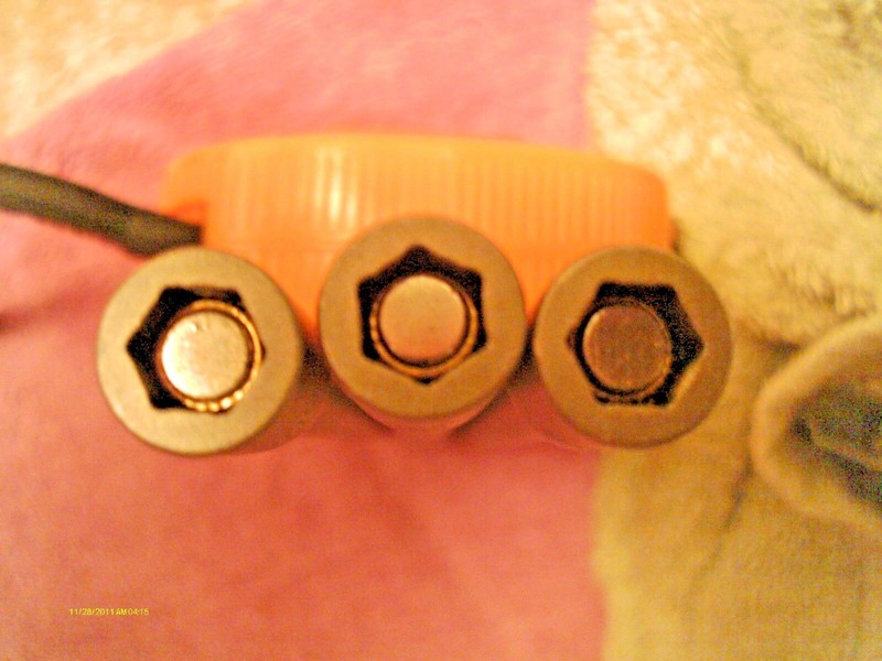 Chrome Vanadium Magnetic 6" x 1/4" Drive Nut Driver Strong Pro Setter 3 Pieces
