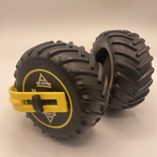 Monster Jam Truck Tire Child Kids Ear Muffs Hearing Protection Yellow