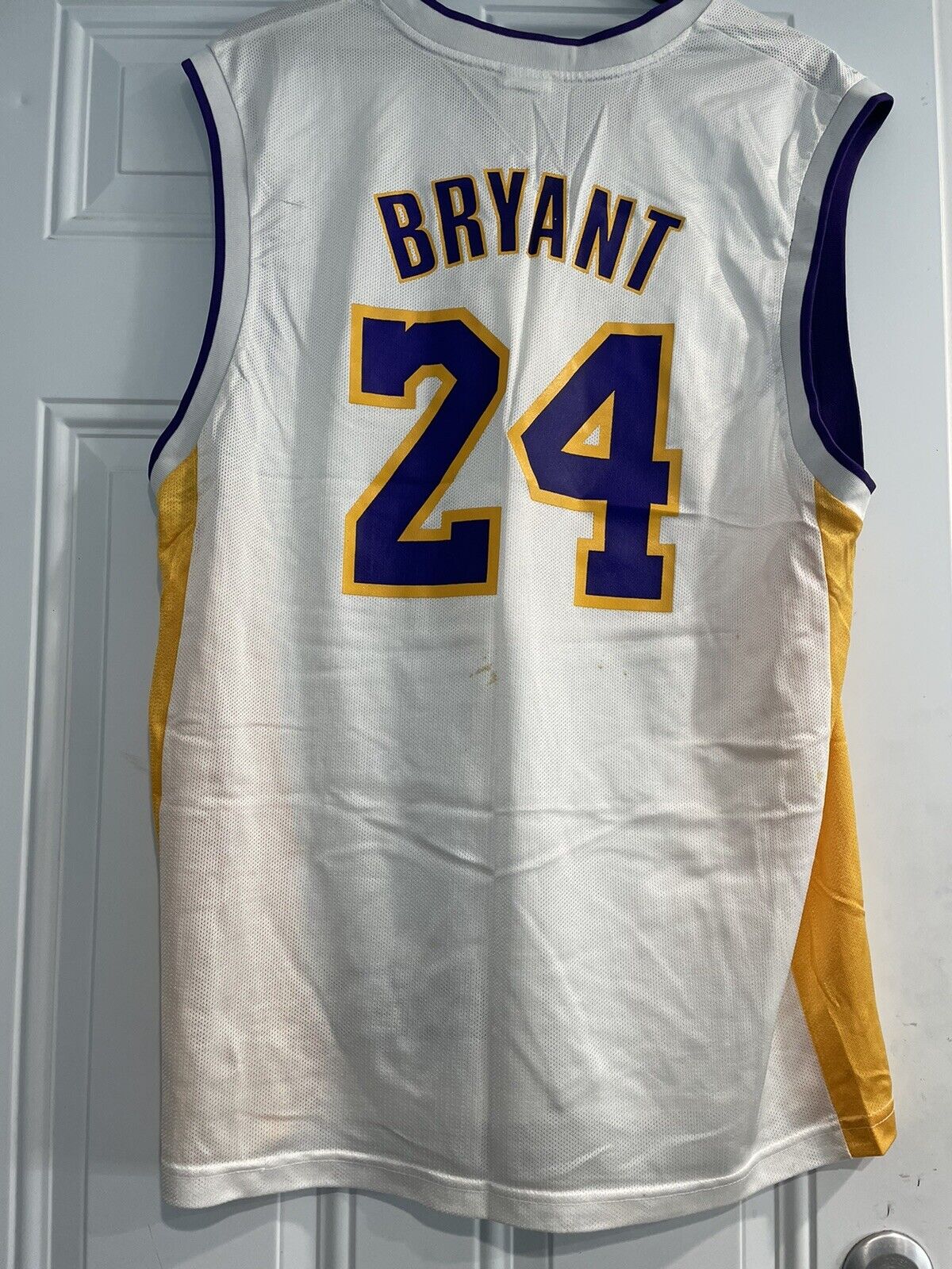 Nike, Other, Authentic Kobe Bryant Lakers Jersey 24 White