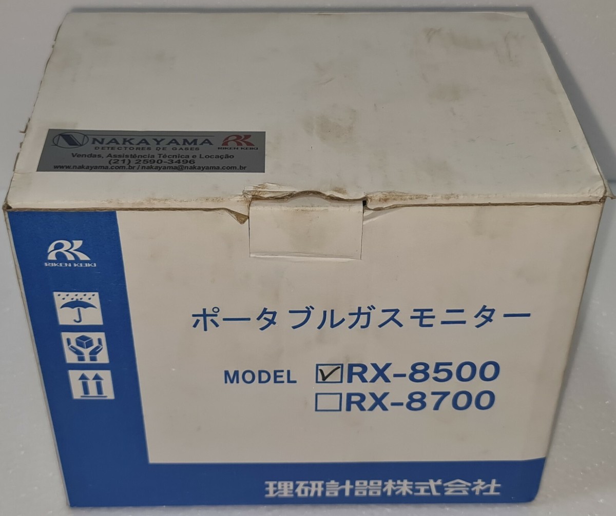 RIKEN KEIKI RX-8500 PORTABLE MULTI GAS DETECTOR CH4,O2,CO