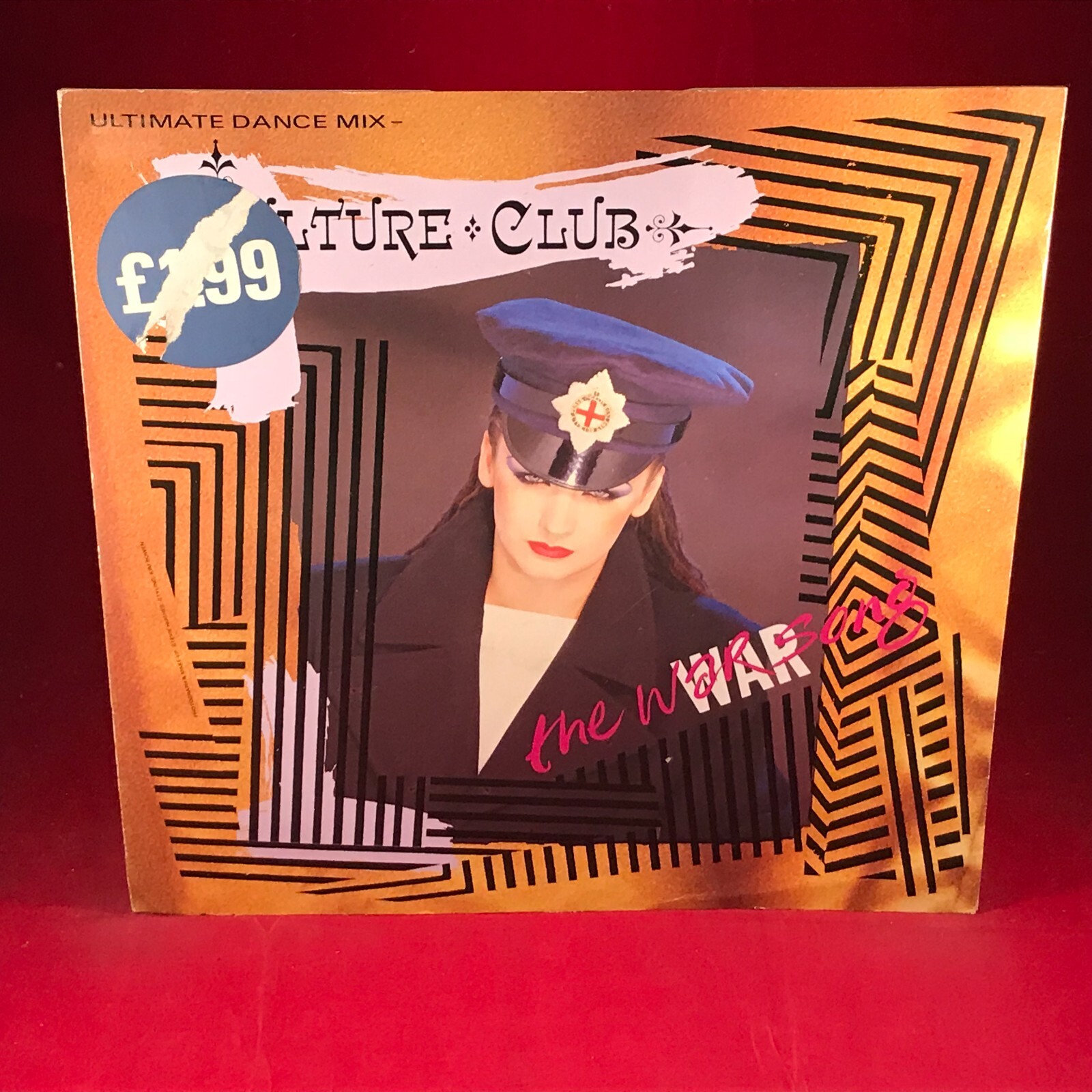 CULTURE CLUB The War Song 1984 UK 3-track 12