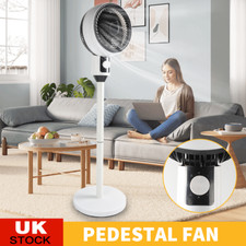 9 Inch Air Circulator Fan Oscillating Electric 3 Speed Floor Standing Fan New
