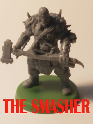 28 MM RESIN FIGUR THE SMASHER - Bild 2 von 2