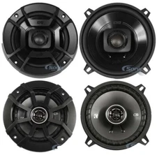 Polk Audio 5.25" 300W Car/Marine ATV Speakers + 5.25" 225W Speaker Package