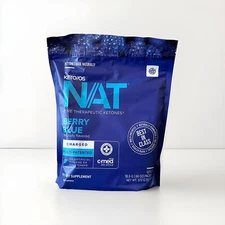 PRUVIT ketone drink  Keto Nat BERRY BLUE Charged 20 pack EXP: 02/2026