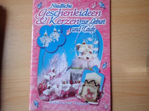 Niedliche Geschenkideen & Kerzen zur Geburt + Taufe - Carmenrita Dappen