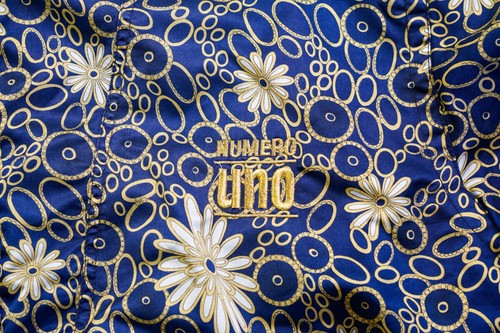 Giacca invernale Numero Uno giacca da sci vintage moda funky giacca a vento 46 circa L-XL - Foto 3 di 10