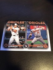 2024 Topps Update Series - Rookie Combo #US315 Matt Krook, David Banuelos (RC)