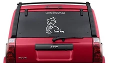 Donald Trump Republican Decal Sticker Bumper anti Donald Funny FREE SHIPPING