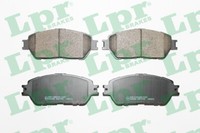 LPR 05P1792 Brake Pad Set, Disc Brake For Lexus Toyota