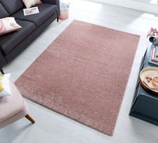 SMALL - EXTRA LARGE FLAIR SLEEK SOFT PLAIN SHAGGY SOFT DURABLE THICK PILE RUG