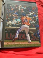 CJ C.J. CRON AUTOGRAPHED SIGNED 8X10 PHOTO LOS ANGELES ANGELS #1 COA