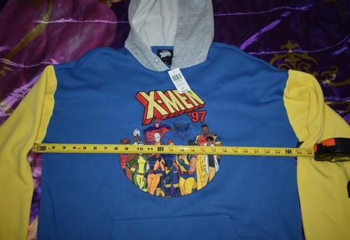 Marvel X-Men '97 Group Portrait Colorblock Hoodie Jacket Mens Womens size Medium - Picture 9 of 11