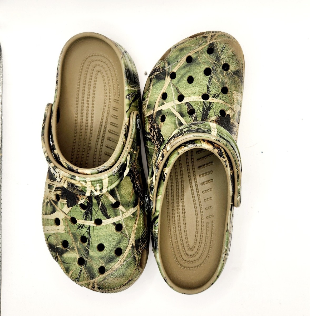 Crocs Unisex Adults Camo Classic Realtree Slip On Clog Size M W