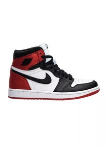 air jordan 1 satin black toe