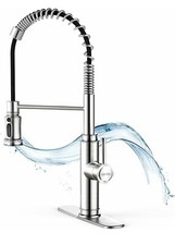 Kitchen Faucet-WaterSong Kitchen Sink Pull-Down Faucet with One 3-Functional...