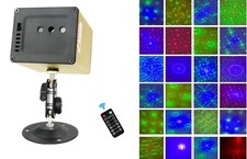 RGB Laser Party Light Stage Sound Activated Decoration Disco Bluetooth Lighting