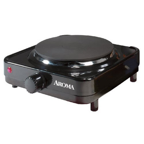 Portable Electric Hot Plate Fast Heat Camping Office Home Kitchen