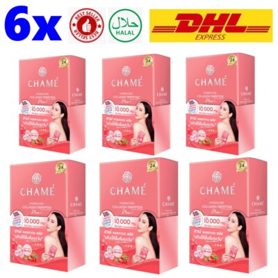 6X Collagen Chame Anti Tripeptide Aging Plus Skin Mg 10000 Care Smooth Whitening
