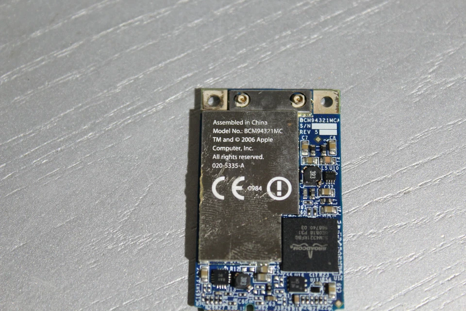 MacBook PRO 15" A1260 A1208 A1224 WLAN Karte Modul Airport 607-2053-A - Bild 2 von 3