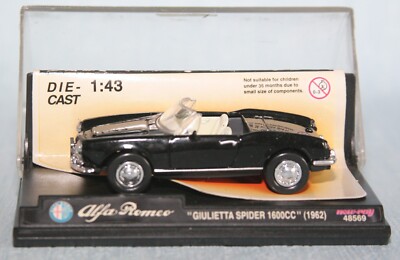 NEW RAY LIKE CORGI 48569 1:43 1962 ALFA ROMEO GIULIETTA SPIDER CAR BOXED