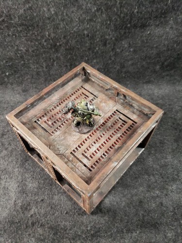 MINIATURAS CADÁVER PODRIDO PIEZA DE TERRENO ORIGINAL "Plataforma de dos pisos" (SB1) - Imagen 24 de 24