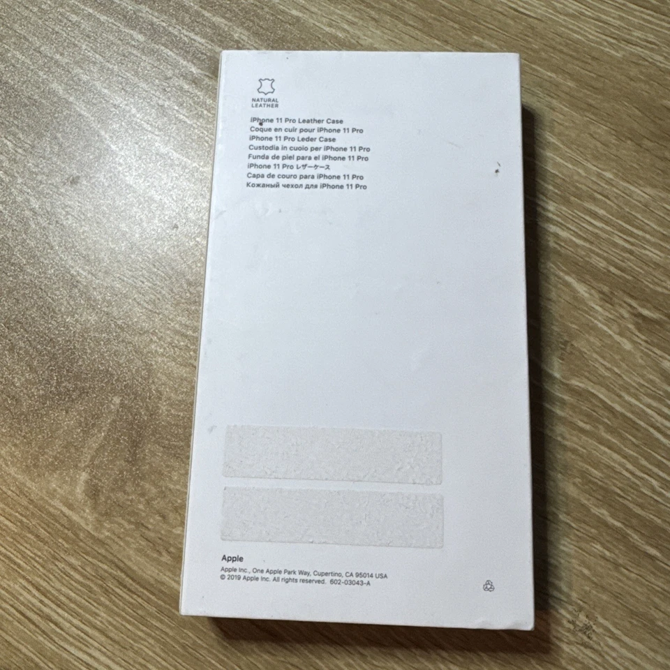 Genuíno OEM Apple iPhone 11 Pro/X/Xs - Capa Silicone/Couro/Clara - Nova - Imagem 2 de 2