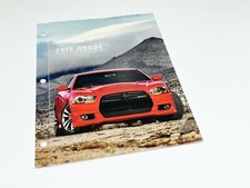 2012 Dodge Challenger Journey Charger Durango Fabric & Wheel Guide Brochure